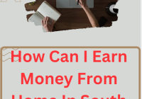 How Can I Earn Money From Home In South Africa