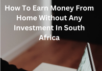 How To Earn Money From Home Without Any Investment In South Africa