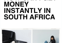 How Can I Get Money Instantly In South Africa