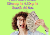 How Can I Make Money In A Day In South Africa