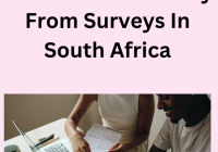 How To Make Money From Surveys In South Africa