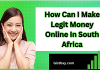 How Can I Make Legit Money Online In South Africa