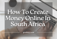 How To Create Money Online In South Africa