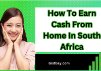 How To Earn Cash From Home In South Africa