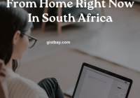 How To Make Money From Home Right Now In South Africa