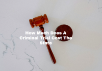 How Much Does A Criminal Trial Cost The State