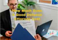 How Much Does A Good Defense Attorney Cost