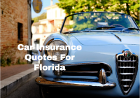 Car Insurance Quotes For Florida