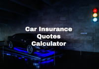 Car Insurance Quotes Calculator