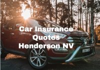 Car Insurance Quotes Henderson NV