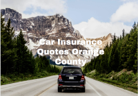 Car Insurance Quotes Orange County