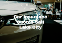 Car Insurance Quotes Salt Lake City