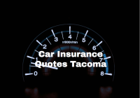 Car Insurance Quotes Tacoma