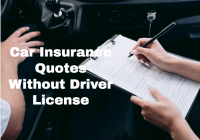 Car Insurance Quotes Without Driver License