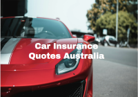 Car Insurance Quotes Australia