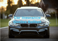 Car Insurance Quotes Belfast