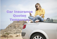 Car Insurance Quotes Temporary