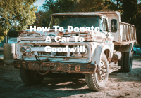 How To Donate A Car To Goodwill
