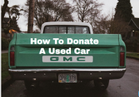 How To Donate A Used Car