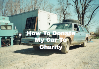 How To Donate My Car To Charity